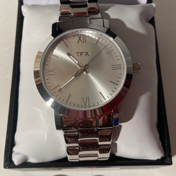 Vintage Metal TFX Watch, Time Piece, Clock, Wrist Watch, Fashion, Accessory, Qua - Picture 2 of 5